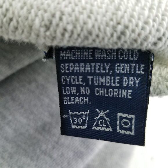 Nautica Sweatshirt Men's Medium Quarter Zip Gray - Picture 5 of 6